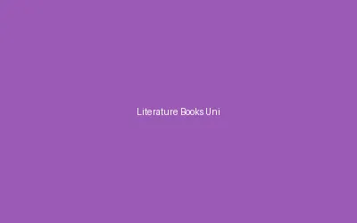 Literature Books United